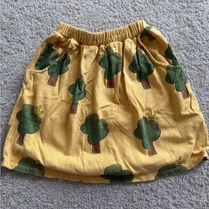 The campamento Girls Tree Print Skirt